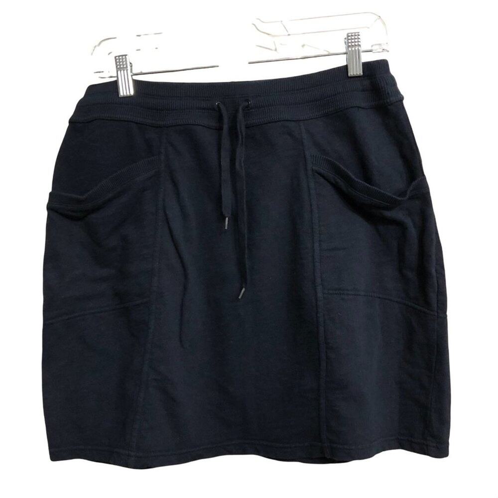 Jones New York Lounge skirt stretch material drawstring waist mini skirt MEDIUM